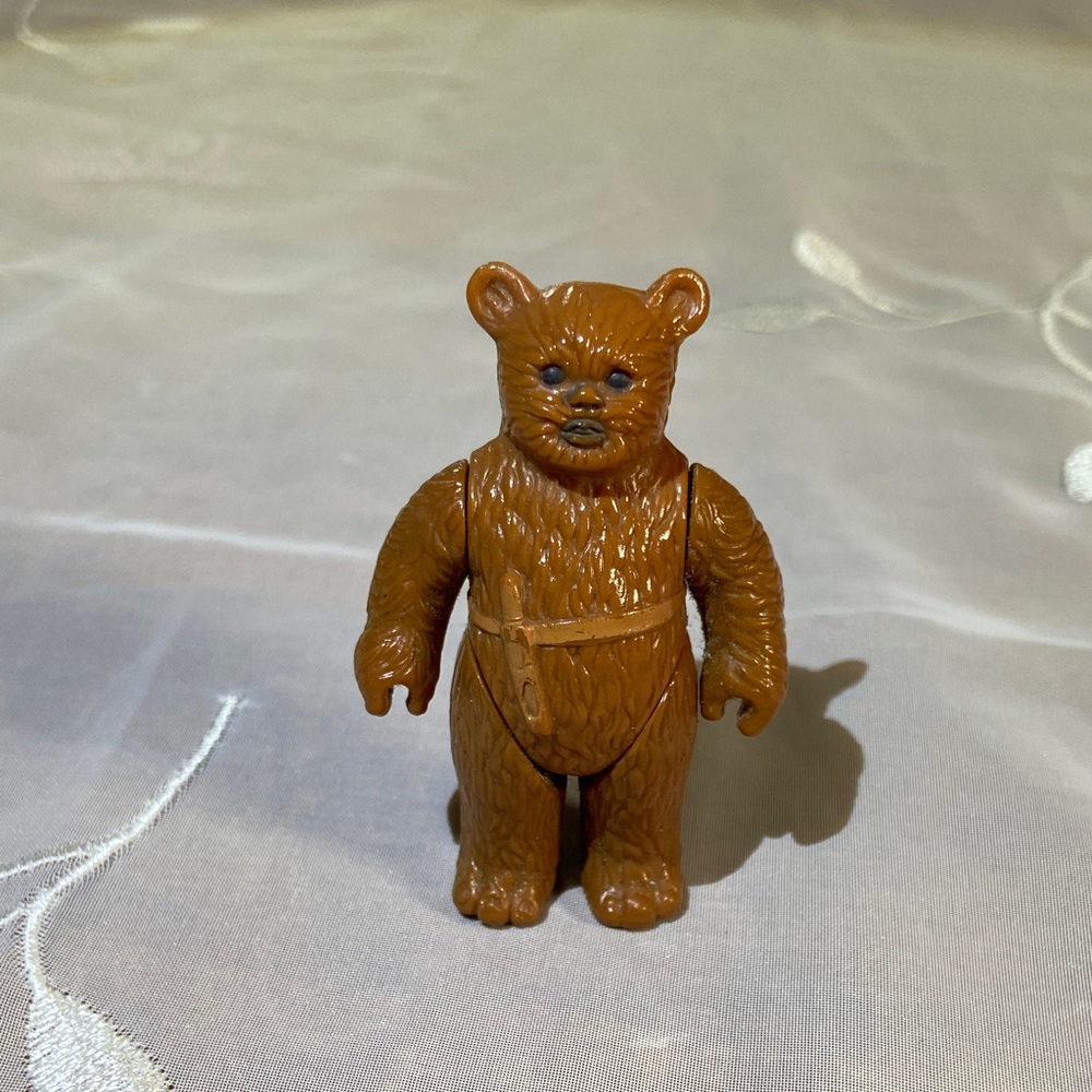 Vintage Star Wars 1984 Paploo Ewok Last 17 POTF Small action figure Toys
